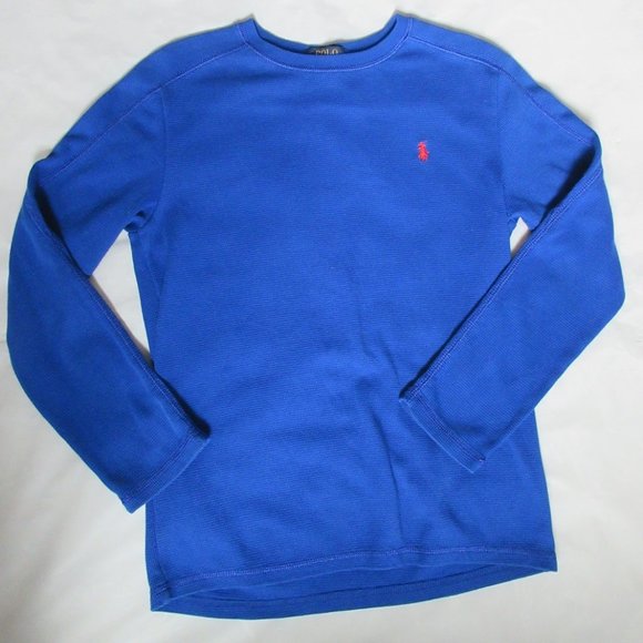 Lot Crew Neck Long Sleeve Boy's Cotton T-Shirt 14 - Picture 10 of 10